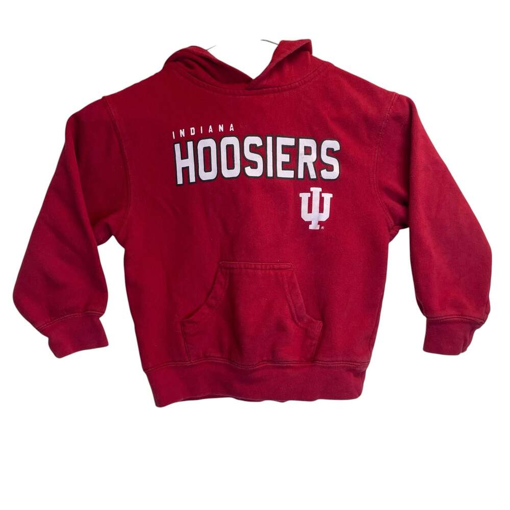 Gen2 Indiana Hoosiers Hoodie Youth M 5/6 Red IU Pullover Sweatshirt